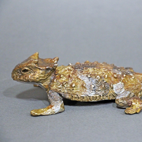 FL149 Horny Toad $950 at Hunter Wolff Gallery